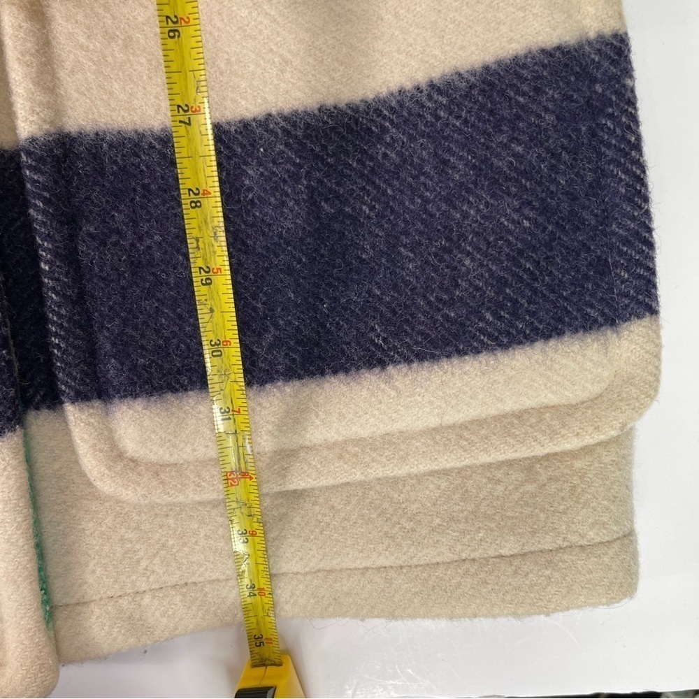 Vintage Hudson's Bay Company Coat 4 Point Blanket Wool Mackinaw Medium - Picture 12 of 17